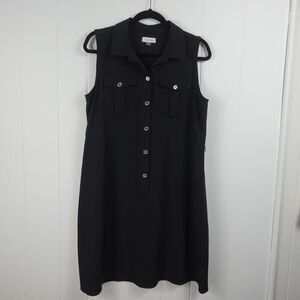 Calvin Klein Black Sleeveless Dress